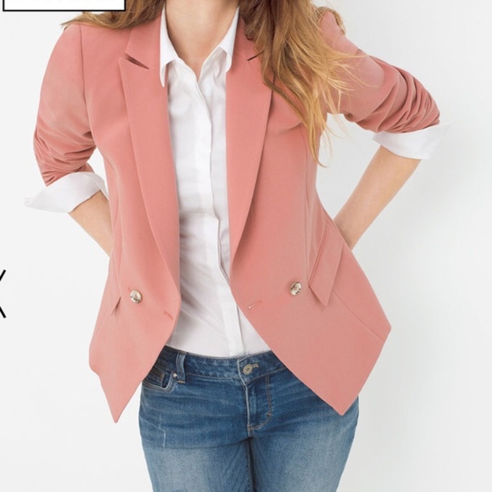 White House black market double breasted blazer - Picture 2 of 7